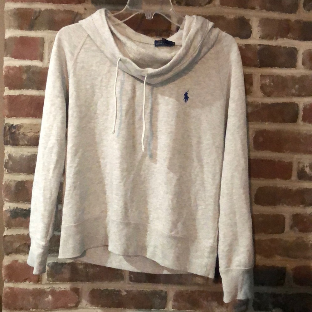 -polo sweatshirt